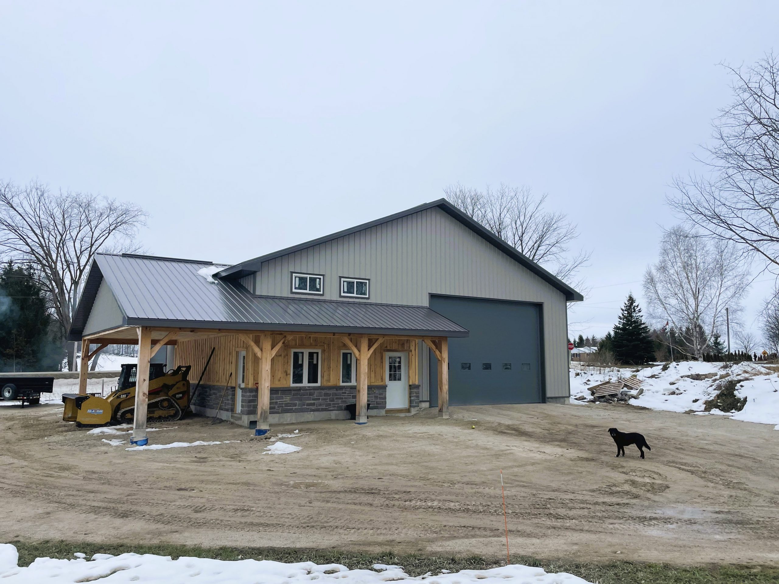 excavating and grading